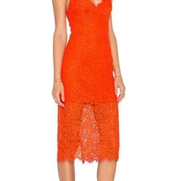 Bardot Sienna Lace Midi Dress - Picture 2 of 5
